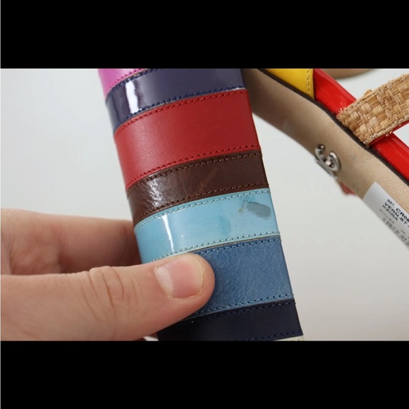 DOLCE & GABBANA Shoes Sandals Multicolor Leather Crystal EU39 / US8.5 RRP $1400 - Picture 8 of 12